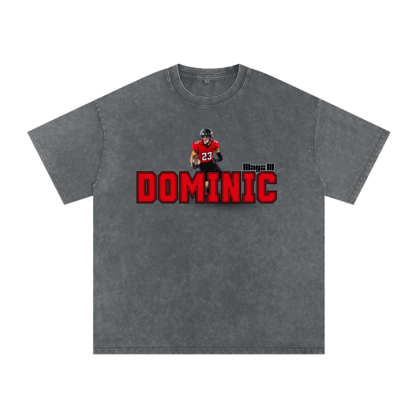 Dominic Mays III Snow Washed Oversized TEE - Image 5