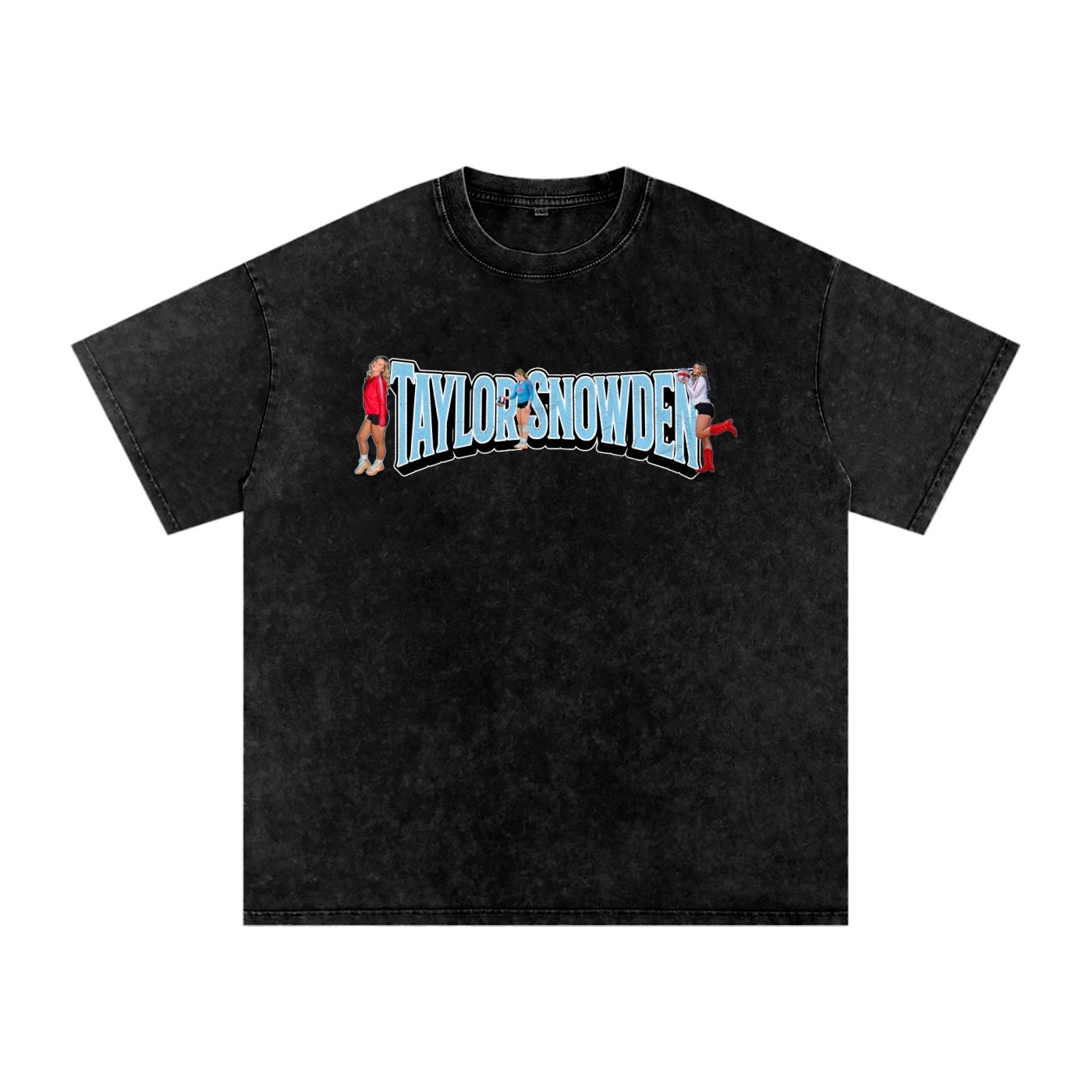Taylor Snowden Snow Washed Oversized TEE - Image 1