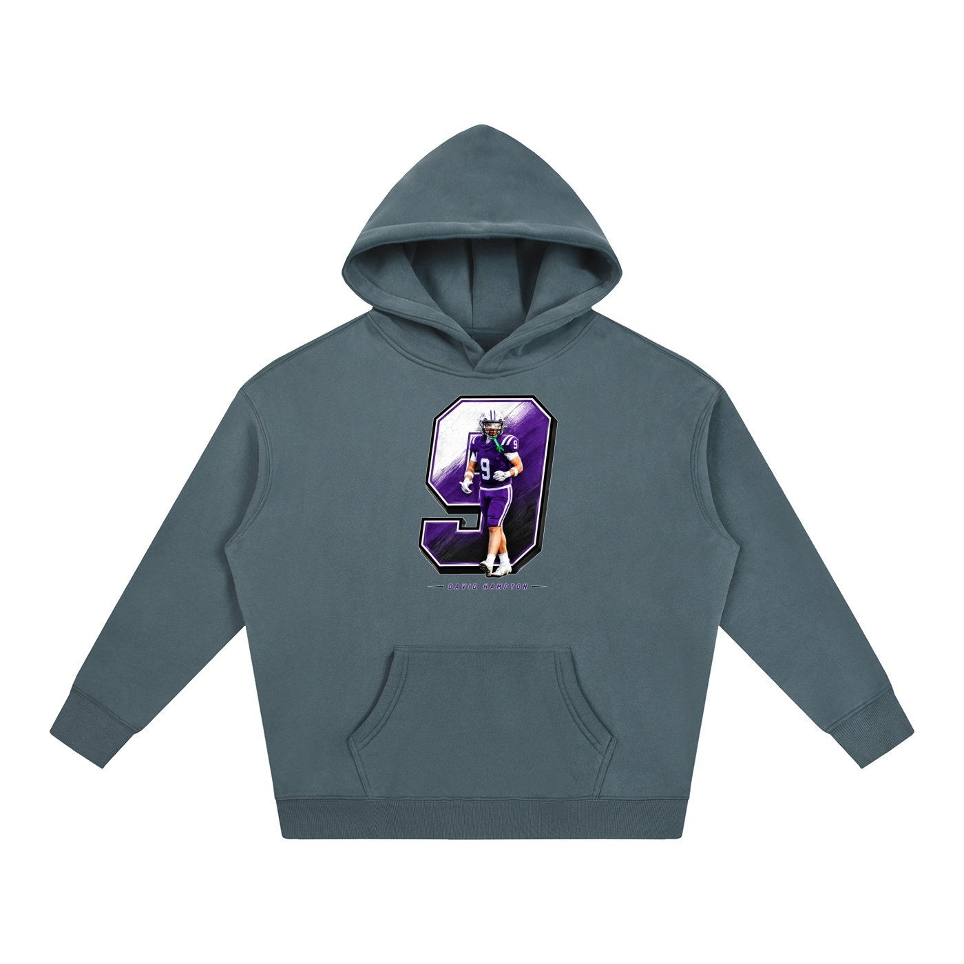 David Hampton Oversize Fleeced Hoodie - Image 4