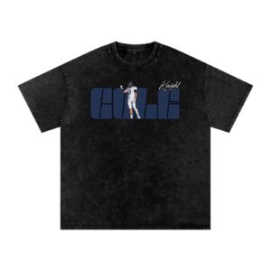 Cole Knight Snow Washed Oversized TEE - Image 1