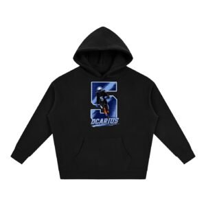 Dcarius Davis Oversize Fleeced Hoodie - Image 1