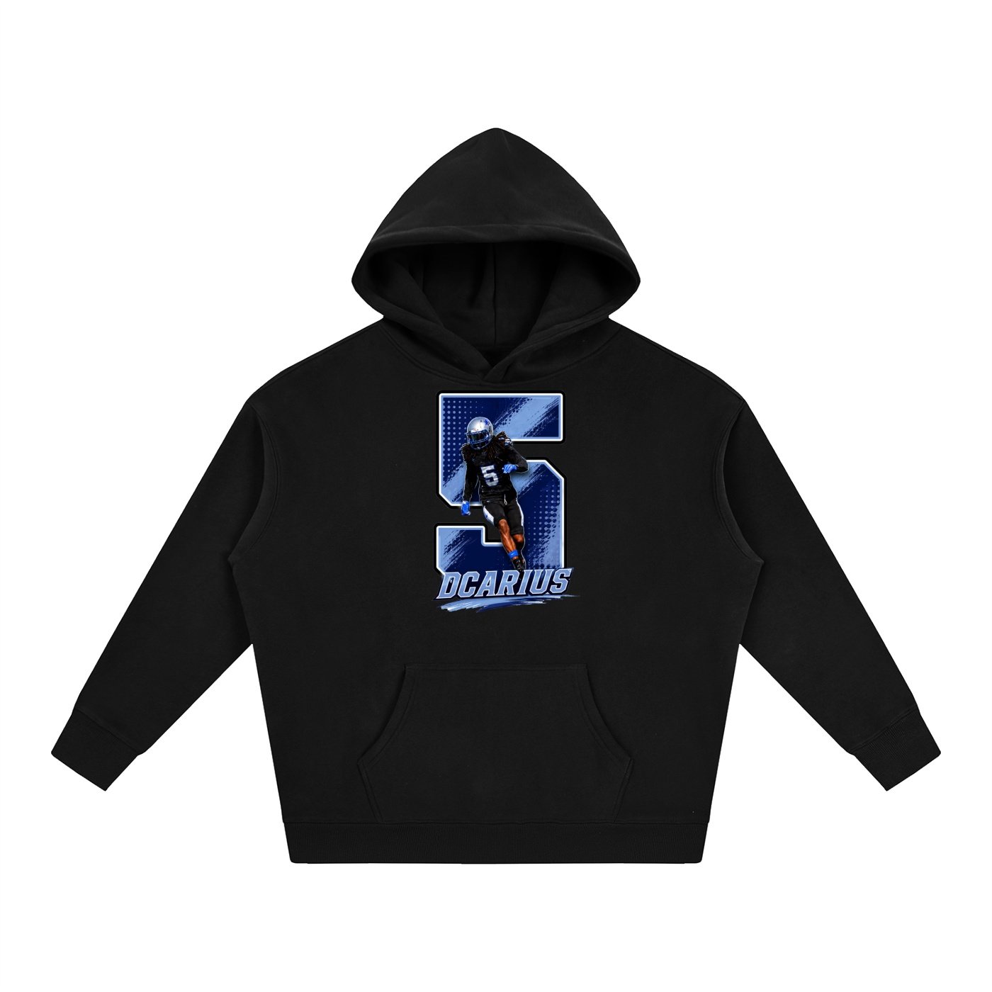 Dcarius Davis Oversize Fleeced Hoodie - Image 1