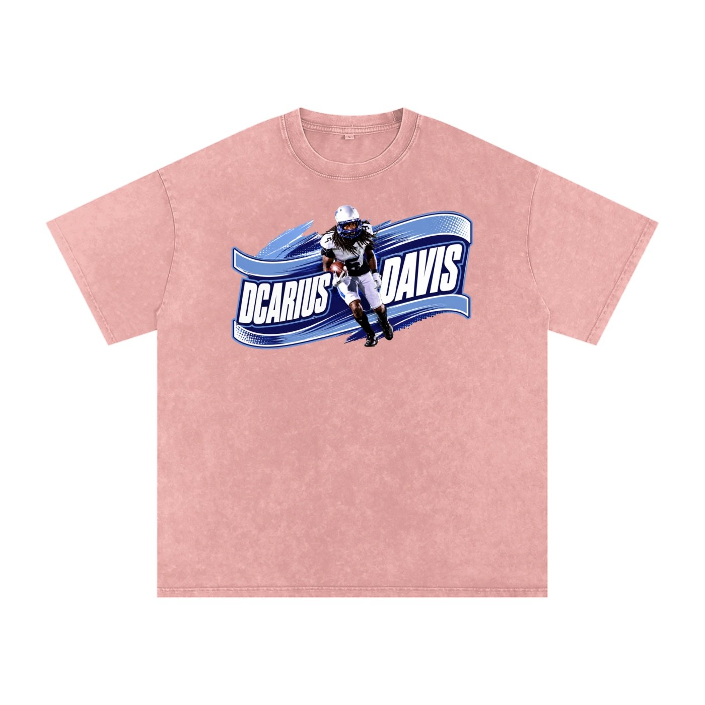 Dcarius Davis Snow Washed Oversized TEE - Image 5