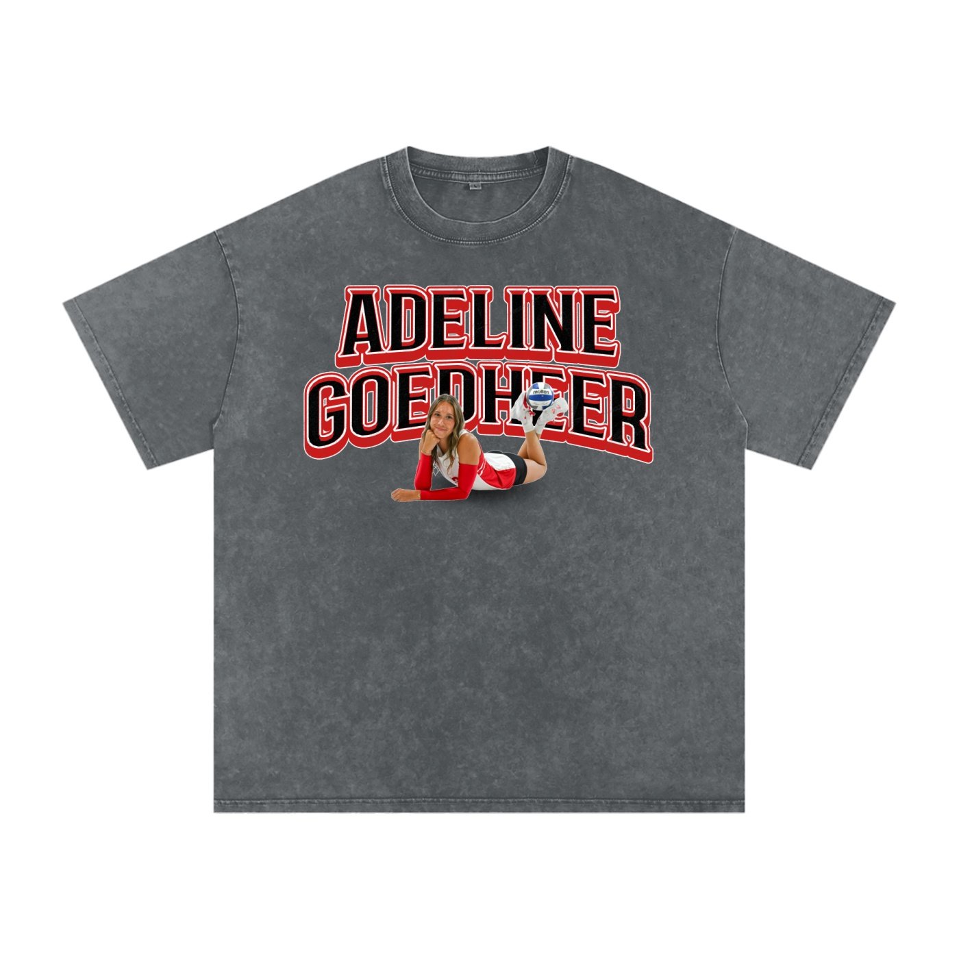 Adeline Goedheer Snow Washed Oversized TEE - Image 4