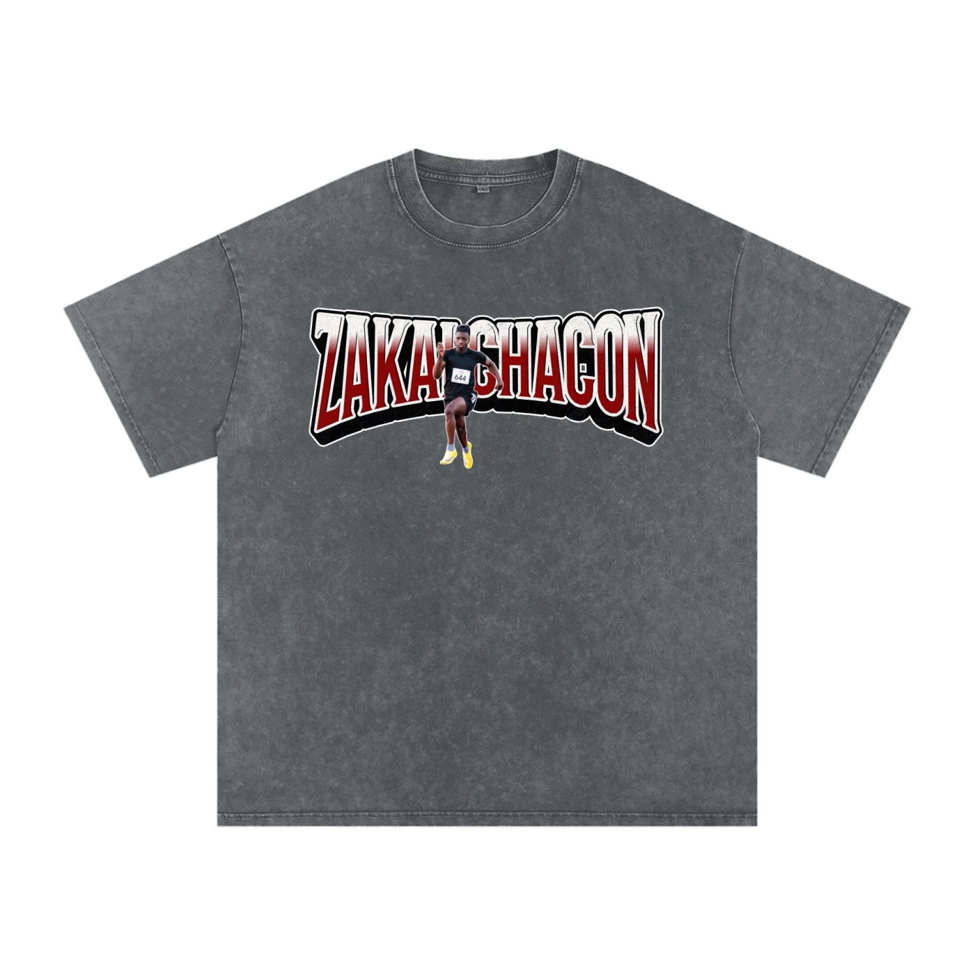 Zakai Chacon Snow Washed Oversized TEE - Image 4