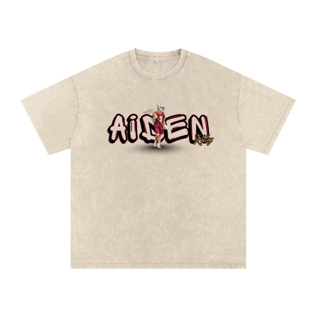 Aiden Kelley Snow Washed Oversized TEE