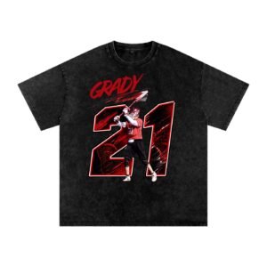 Grady Baker Snow Washed Oversized TEE - Image 1