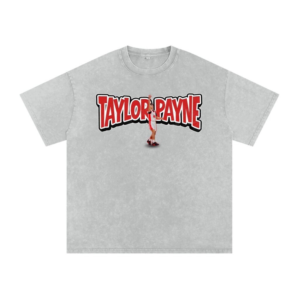 Taylor payne Snow Washed Oversized TEE