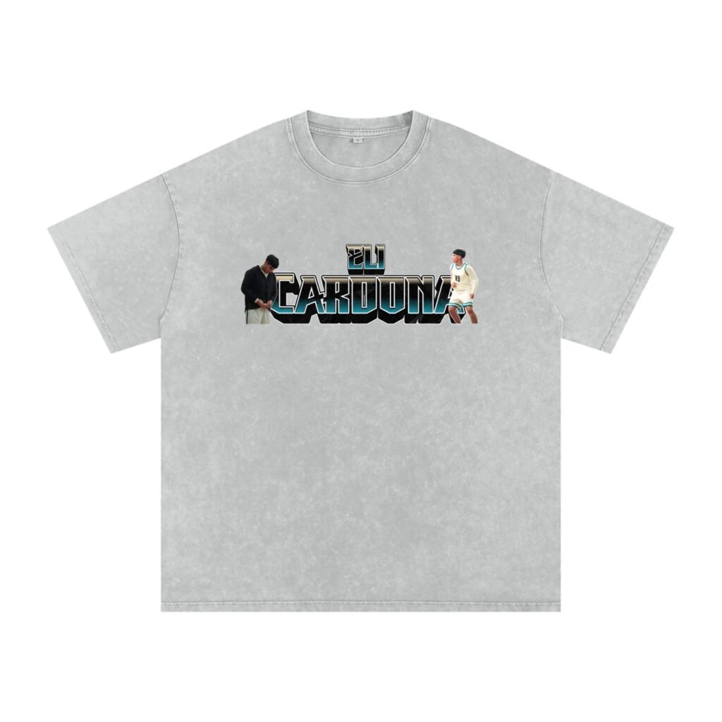 Eli Cardona Snow Washed Oversized TEE