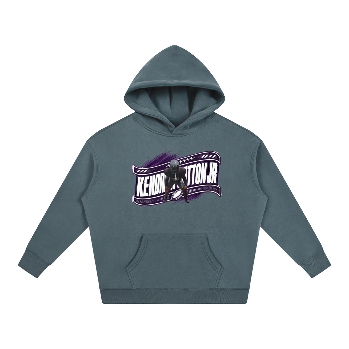 Kendrick Oversize Fleeced Hoodie - Image 4