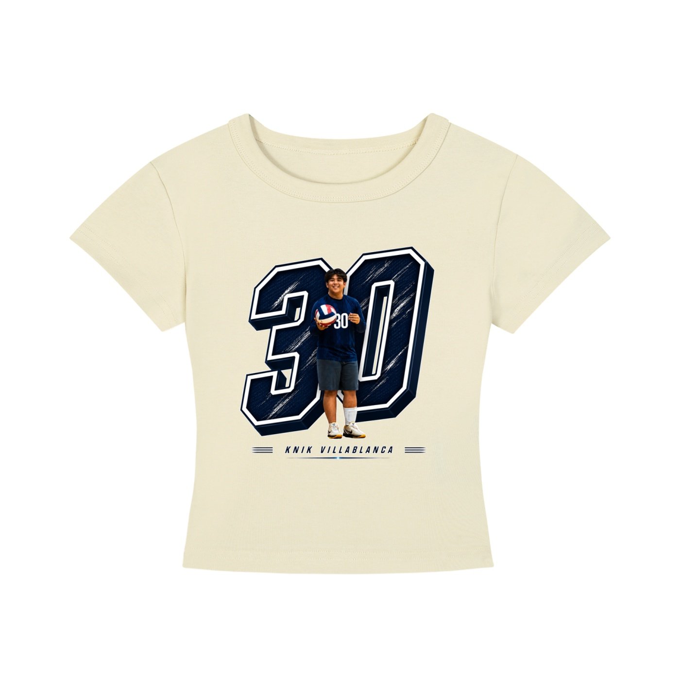 Knik Villablanca Jr Women's CropTop - Image 4