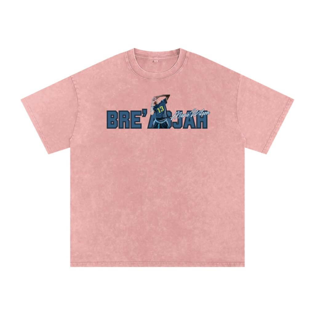 Bre'asjah Snow Washed Oversized TEE
