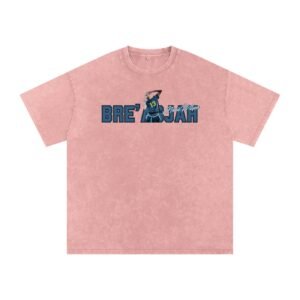 Bre'asjah Snow Washed Oversized TEE - Image 5