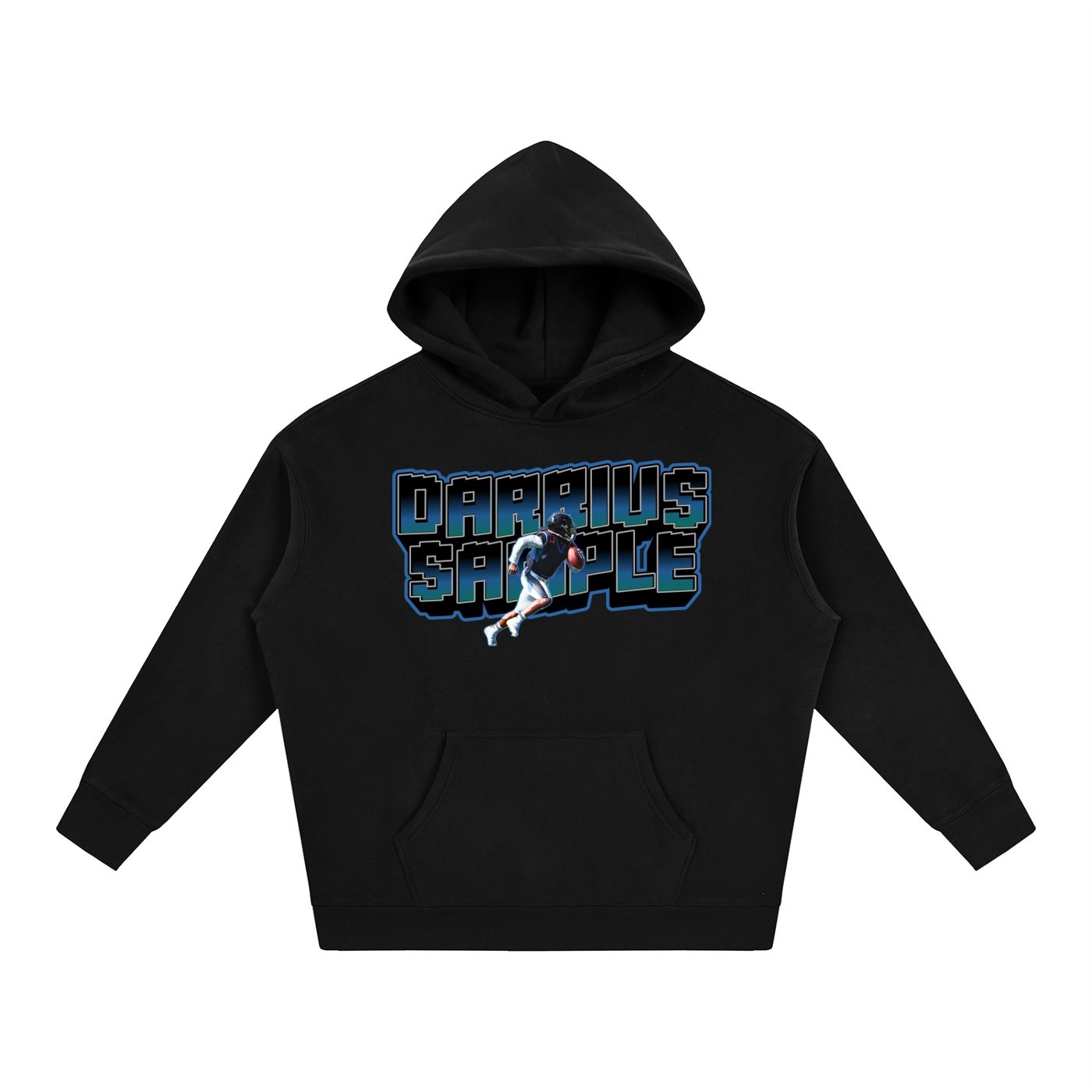 Darrius Sample Oversize Fleeced Hoodie - Image 1