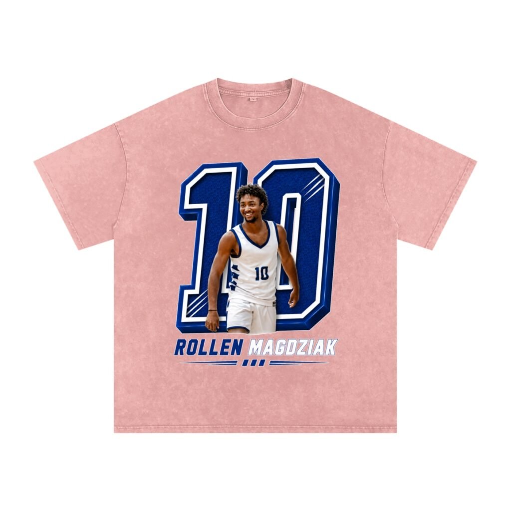 Rollen Magdziak Snow Washed Oversized TEE