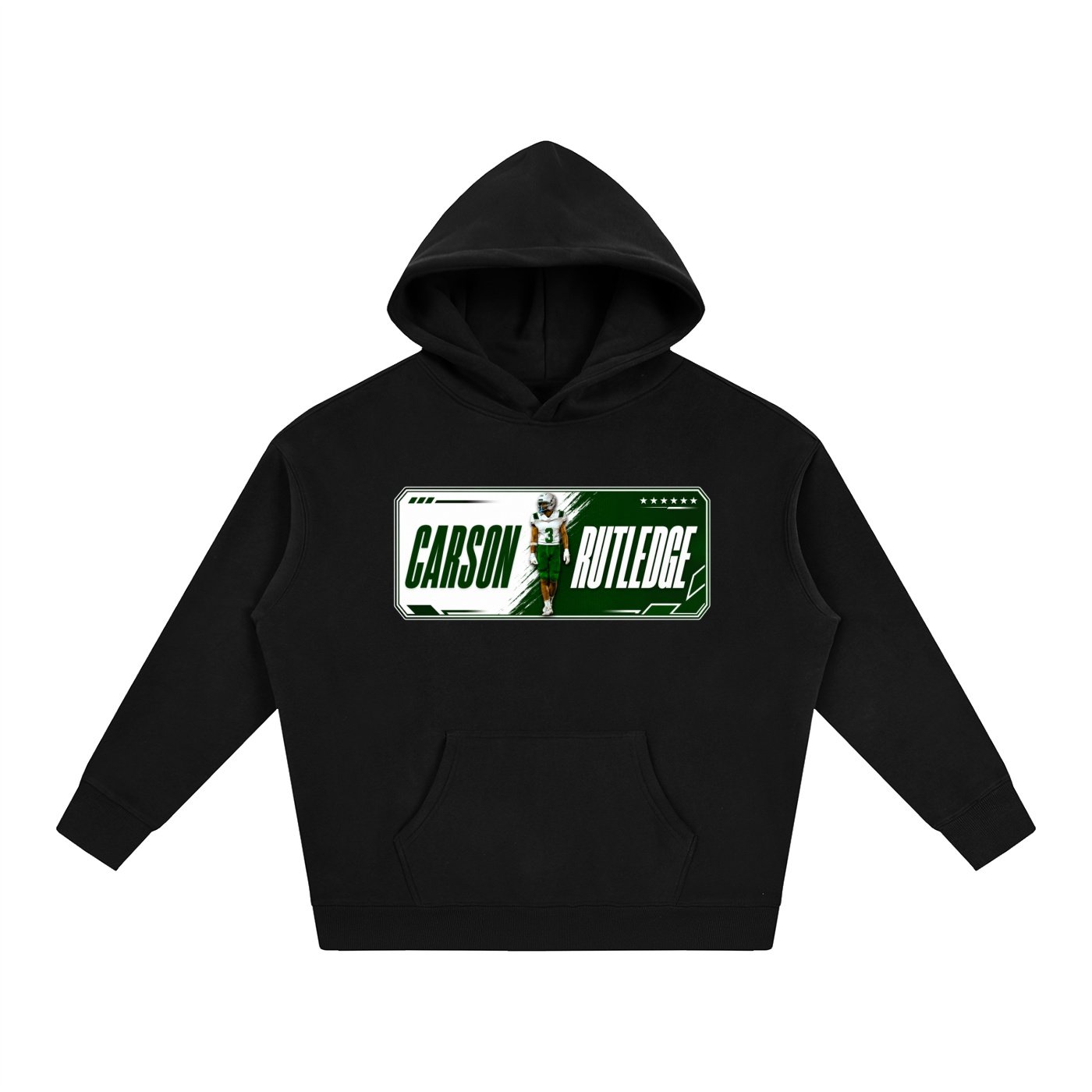 Carson Rutledge Oversize Fleeced Hoodie - Image 1