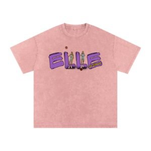 Elle Jo Johnson Snow Washed Oversized TEE - Image 5
