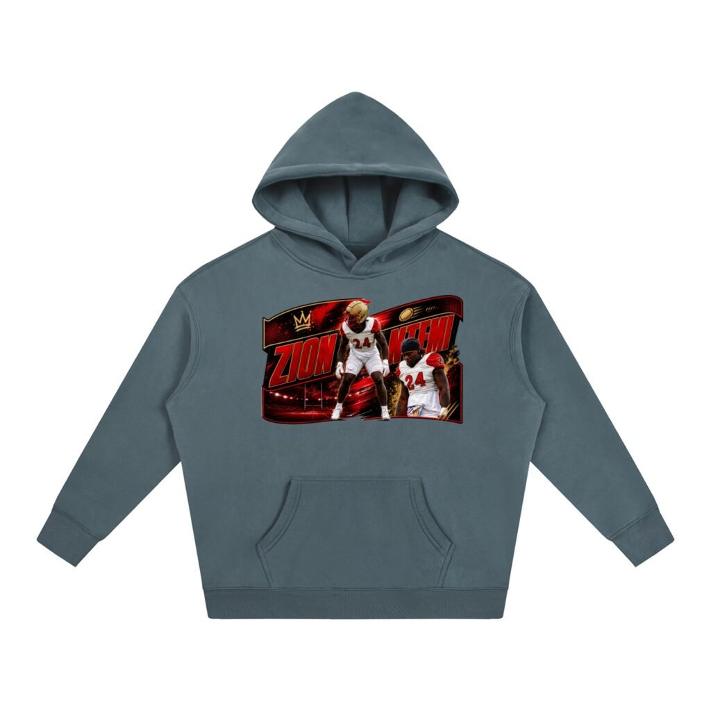 Zion Ntemi Oversize Fleeced Hoodie