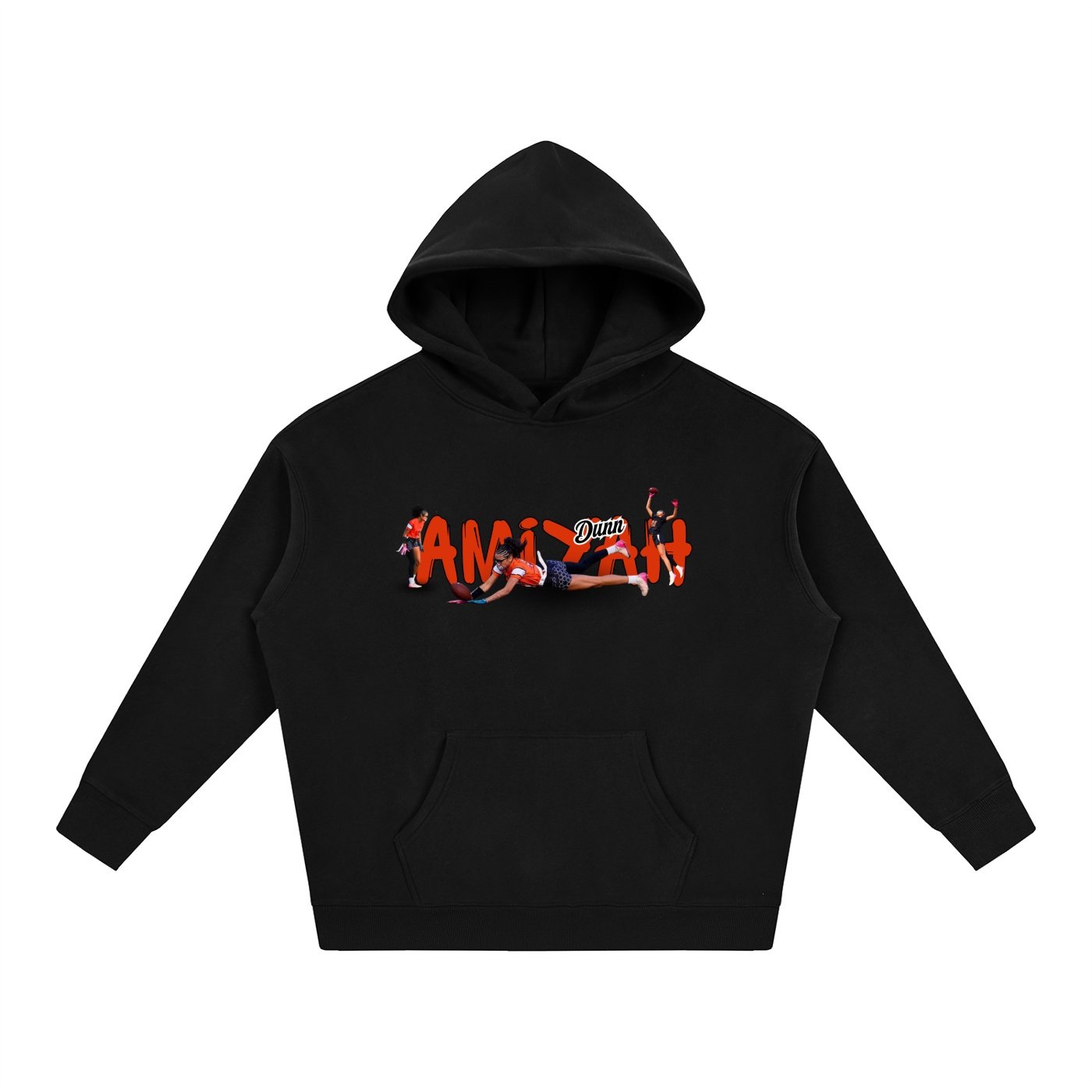 Amiyah Dunn Oversize Fleeced Hoodie - Image 1