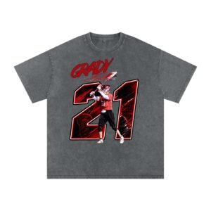 Grady Baker Snow Washed Oversized TEE - Image 4