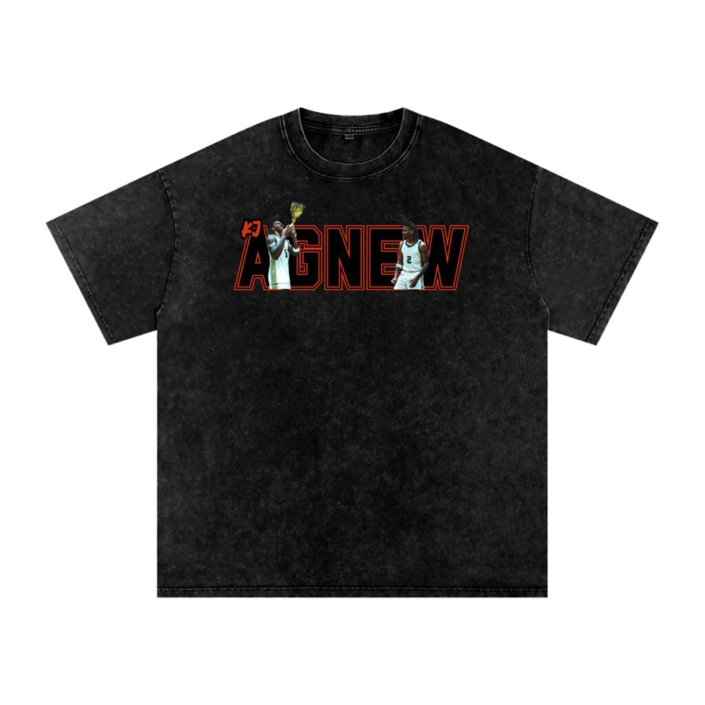 KJ Agnew Snow Washed Oversized TEE