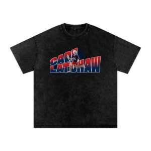 Cade Latchaw Snow Washed Oversized TEE - Image 1