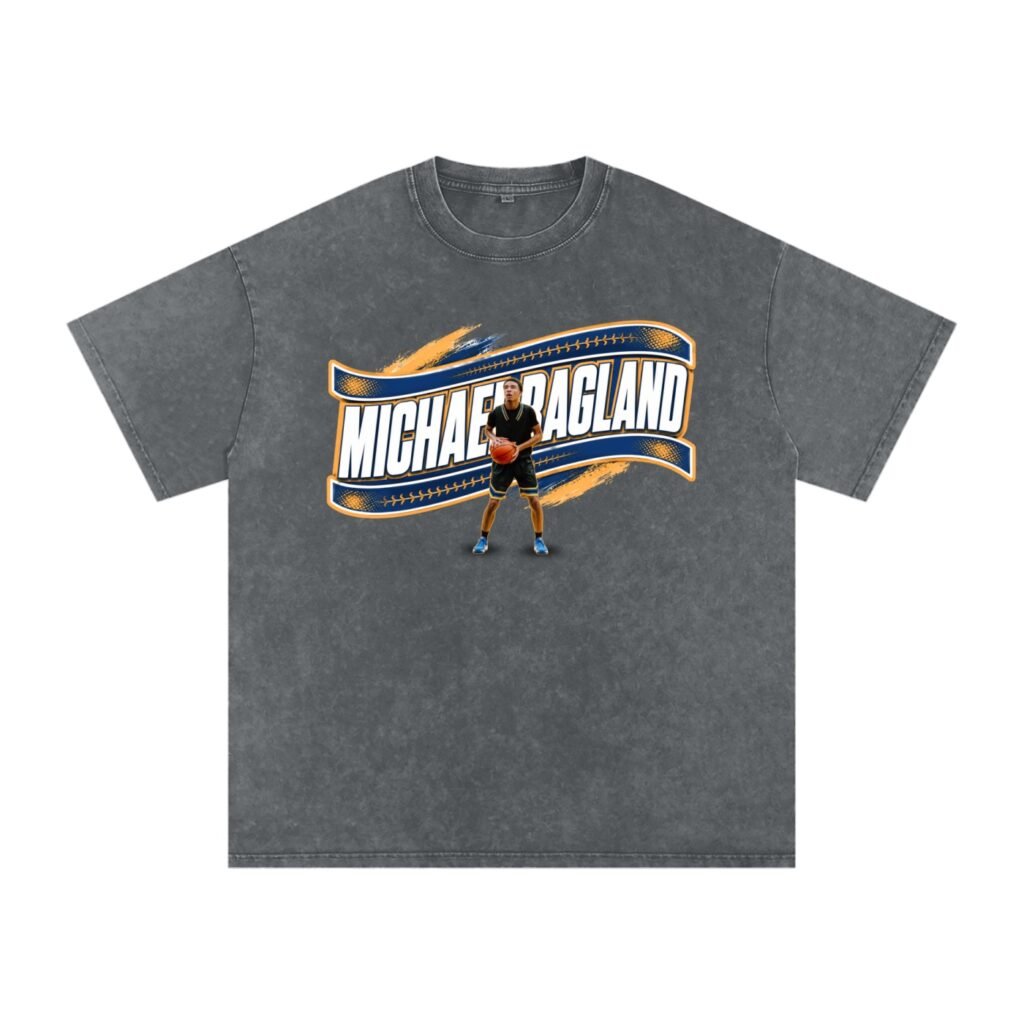Michael Ragland Snow Washed Oversized TEE