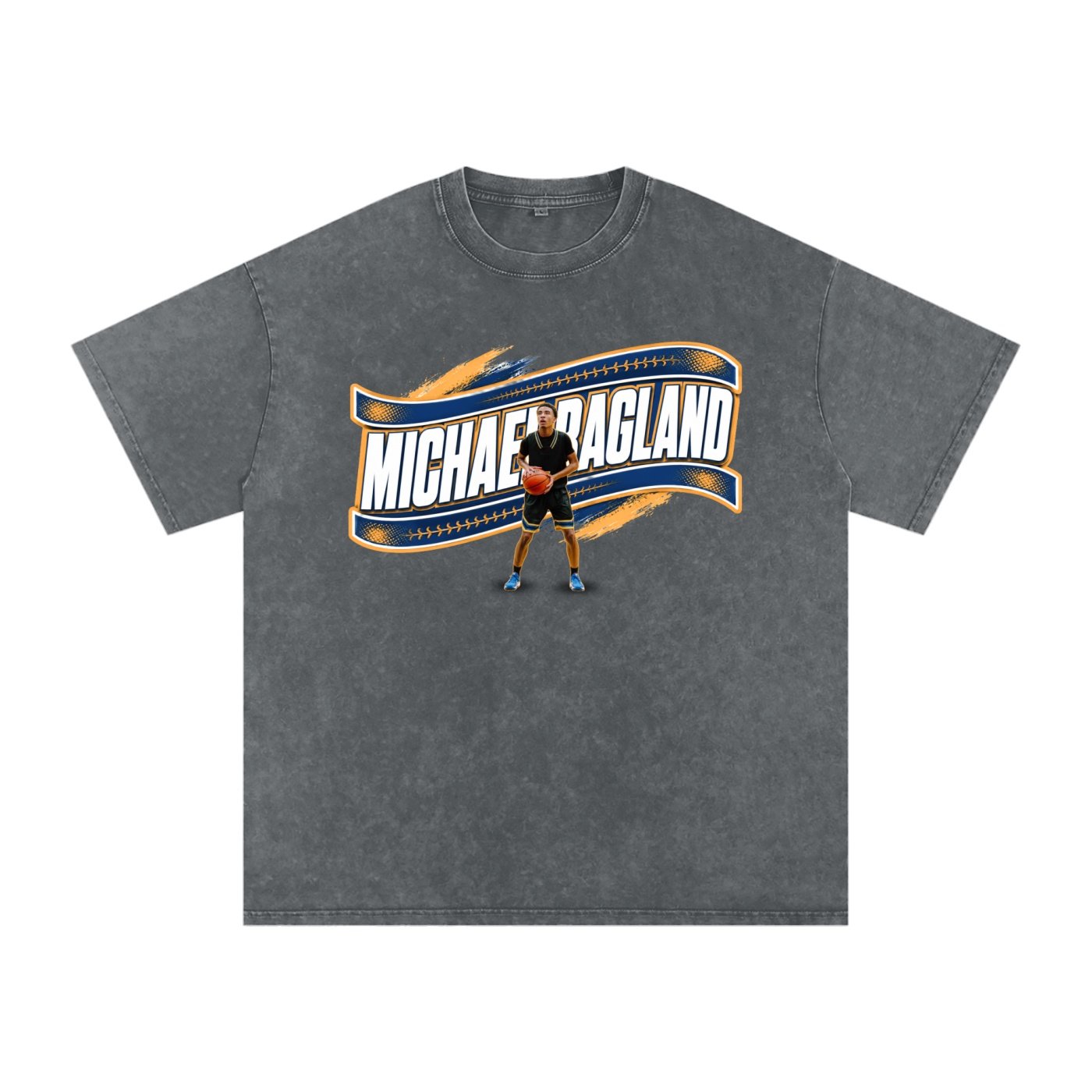 Michael Ragland Snow Washed Oversized TEE - Image 4