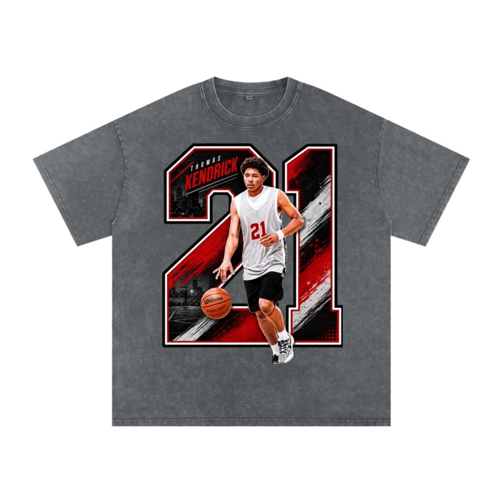 Thomas Kendrick McDowell III Snow Washed Oversized TEE