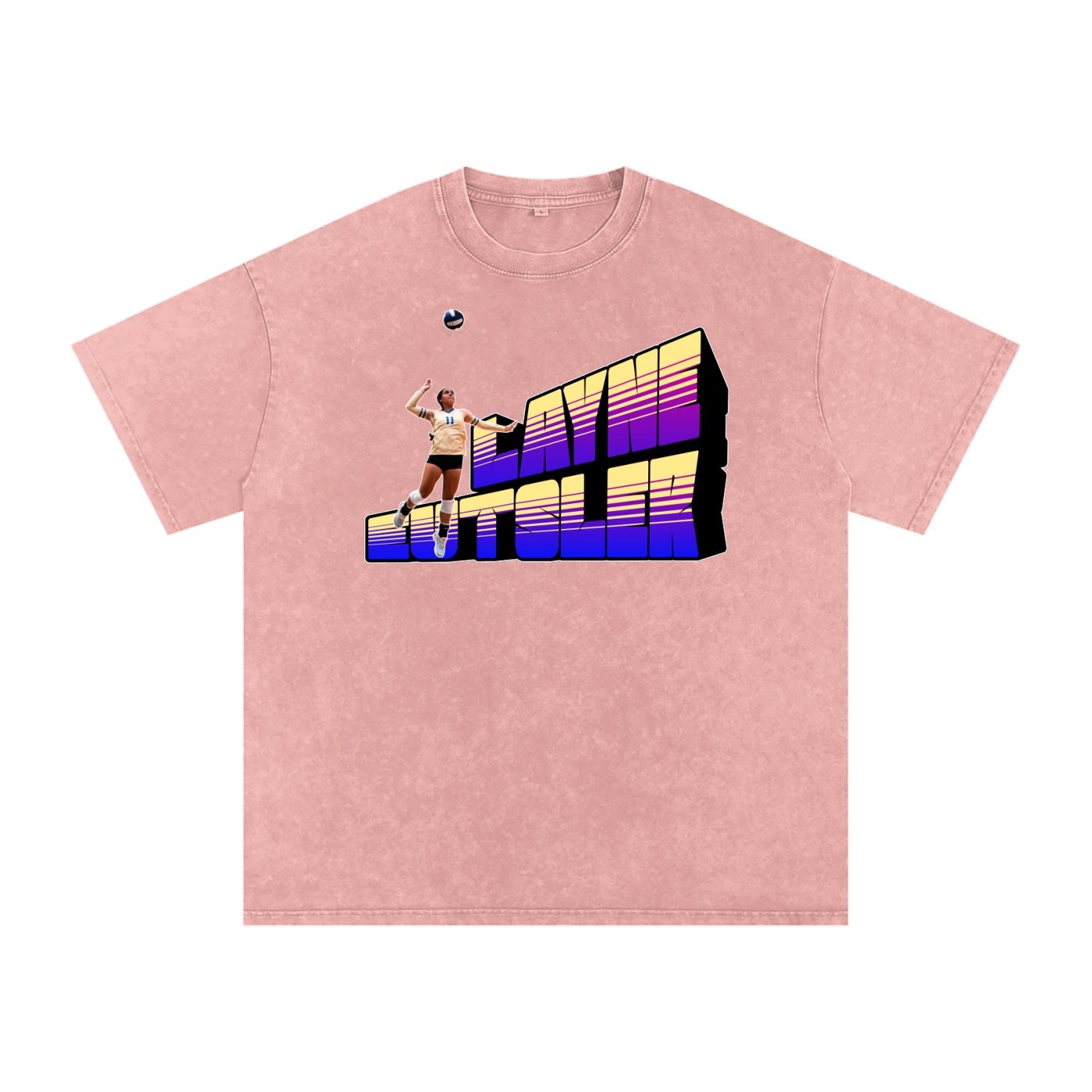 Layne Eutsler Snow Washed Oversized TEE - Image 5