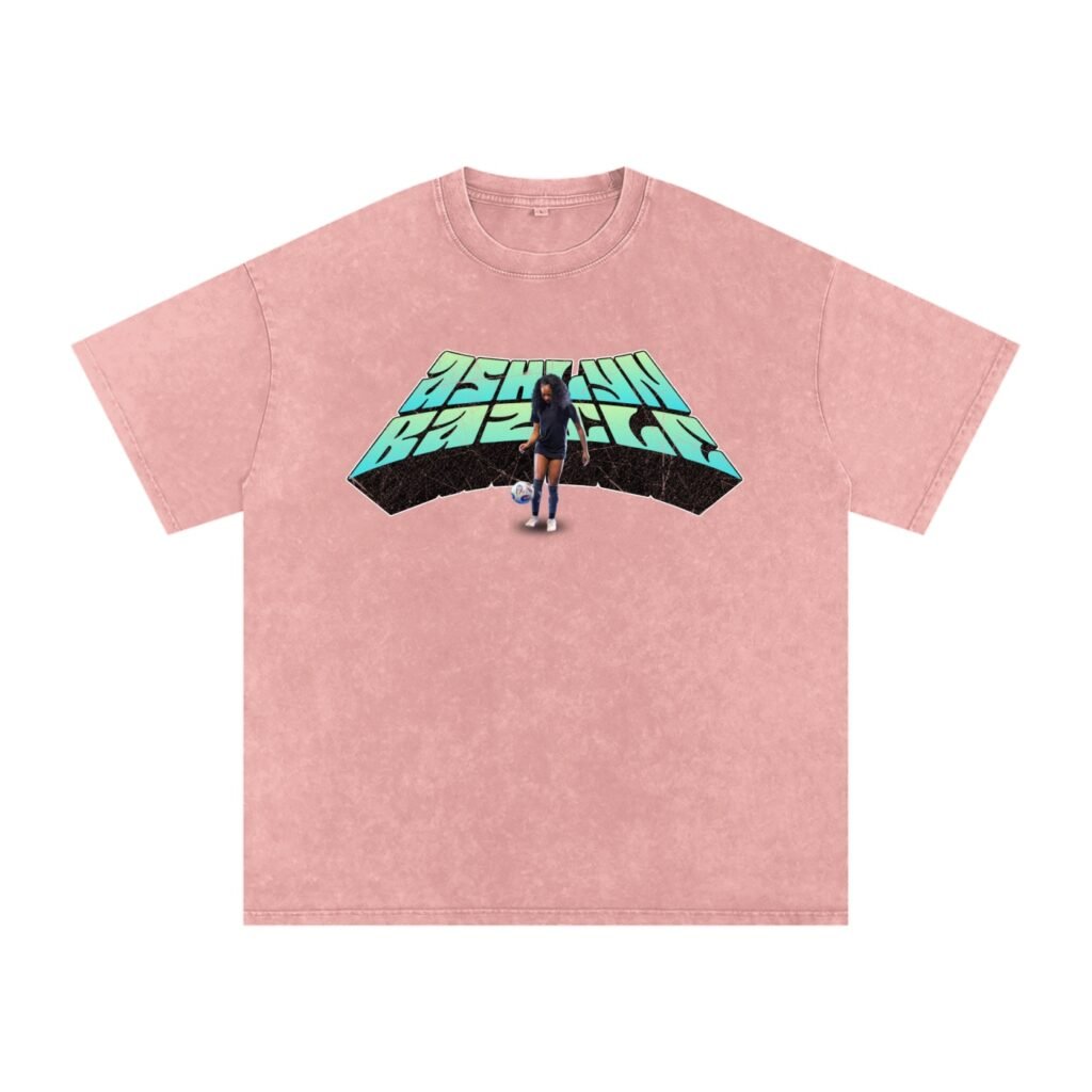 Ashlyn Bazile Snow Washed Oversized TEE