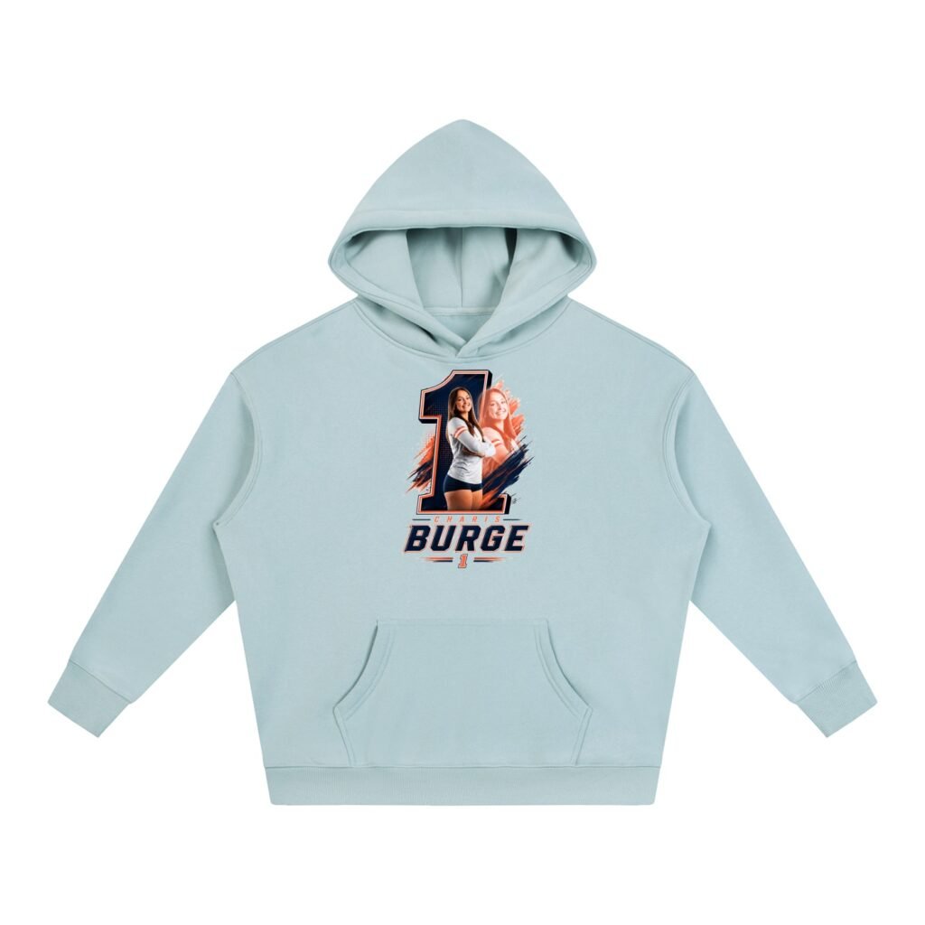 Charis Burge Oversize Fleeced Hoodie