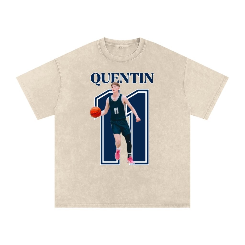 Quentin Jones Snow Washed Oversized TEE