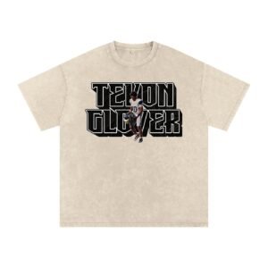 Tevon glover Snow Washed Oversized TEE - Image 2