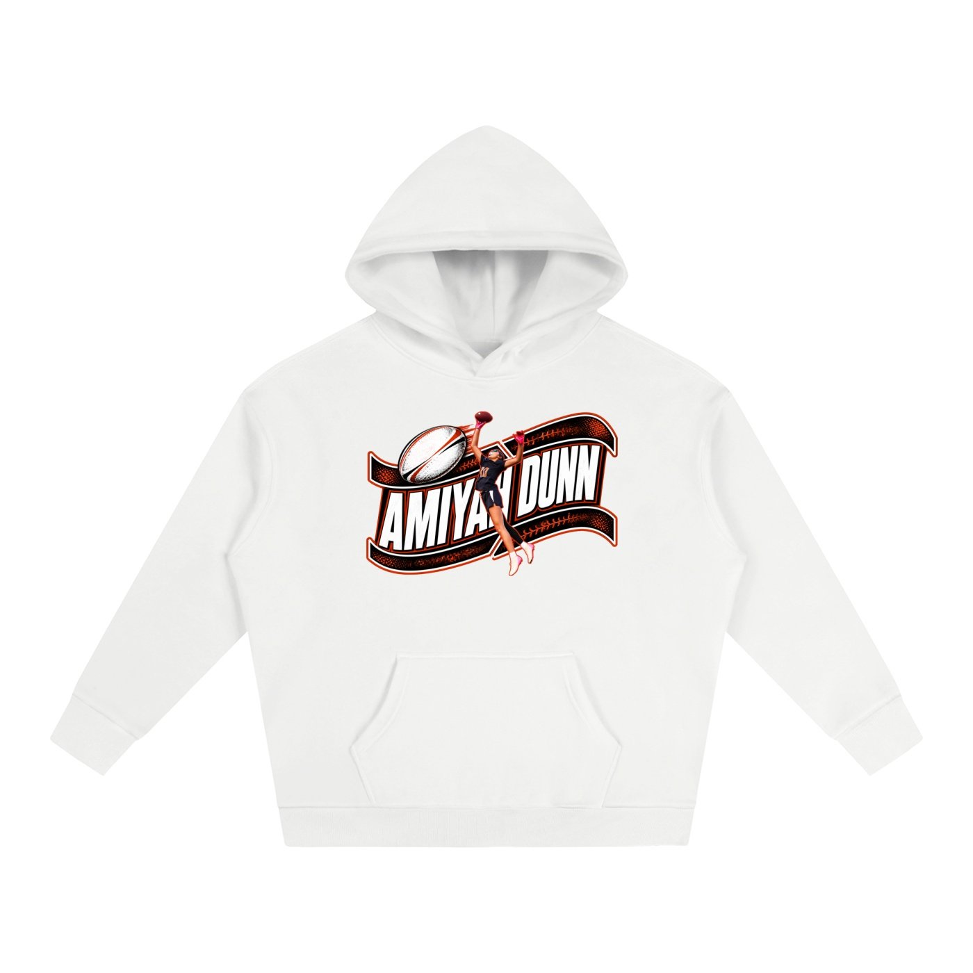Amiyah Dunn Oversize Fleeced Hoodie - Image 2
