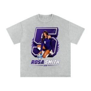 Rosa Smith Snow Washed Oversized TEE - Image 3