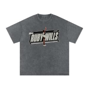 Ruby wills Snow Washed Oversized TEE - Image 4