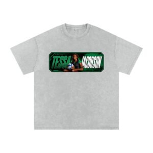 Tessa Jacobson Snow Washed Oversized TEE - Image 3