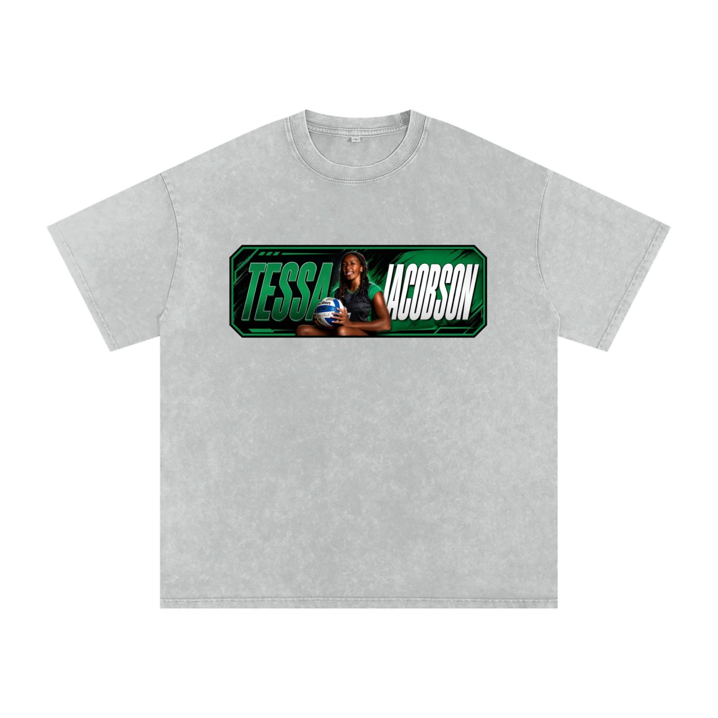 Tessa Jacobson Snow Washed Oversized TEE - Image 3