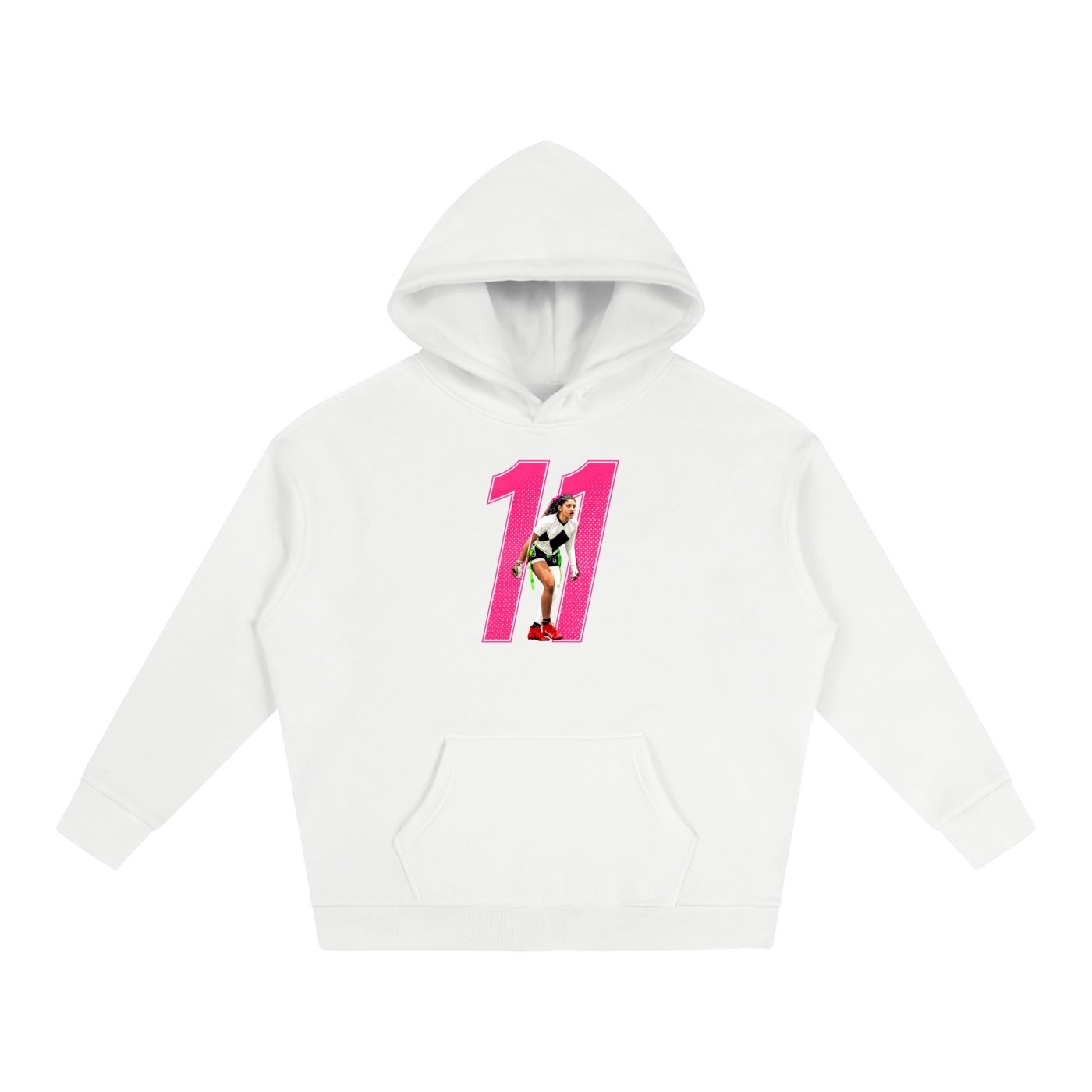Cassidy Oversize Fleeced Hoodie - Image 2