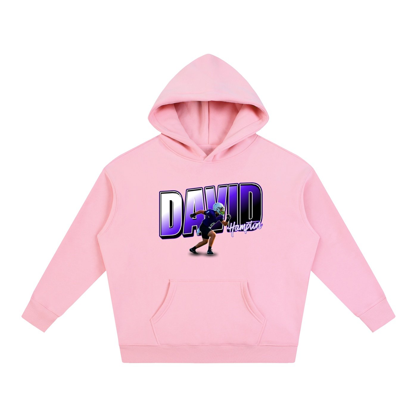 David Hampton Oversize Fleeced Hoodie - Image 5
