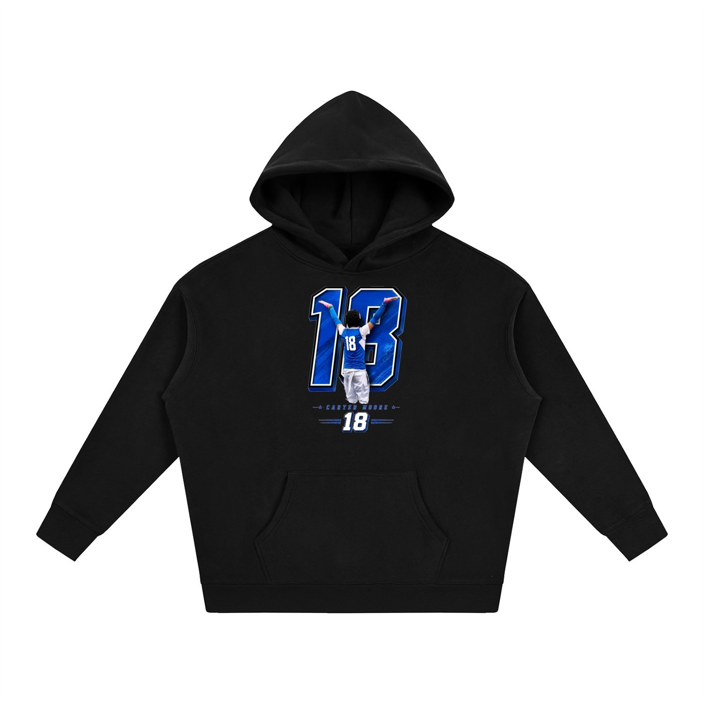 Carter Moore Oversize Fleeced Hoodie - Image 1