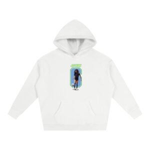 Ashlyn Bazile Oversize Fleeced Hoodie - Image 2