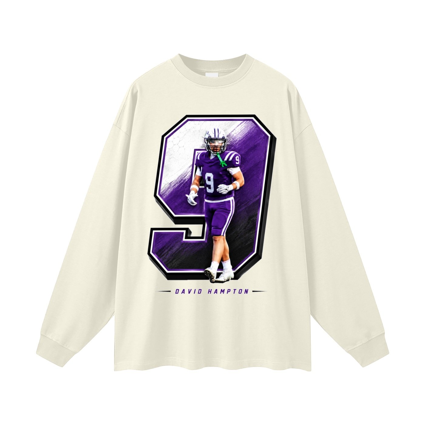 David Hampton Unisex Long Sleeve T-Shirt - Image 3
