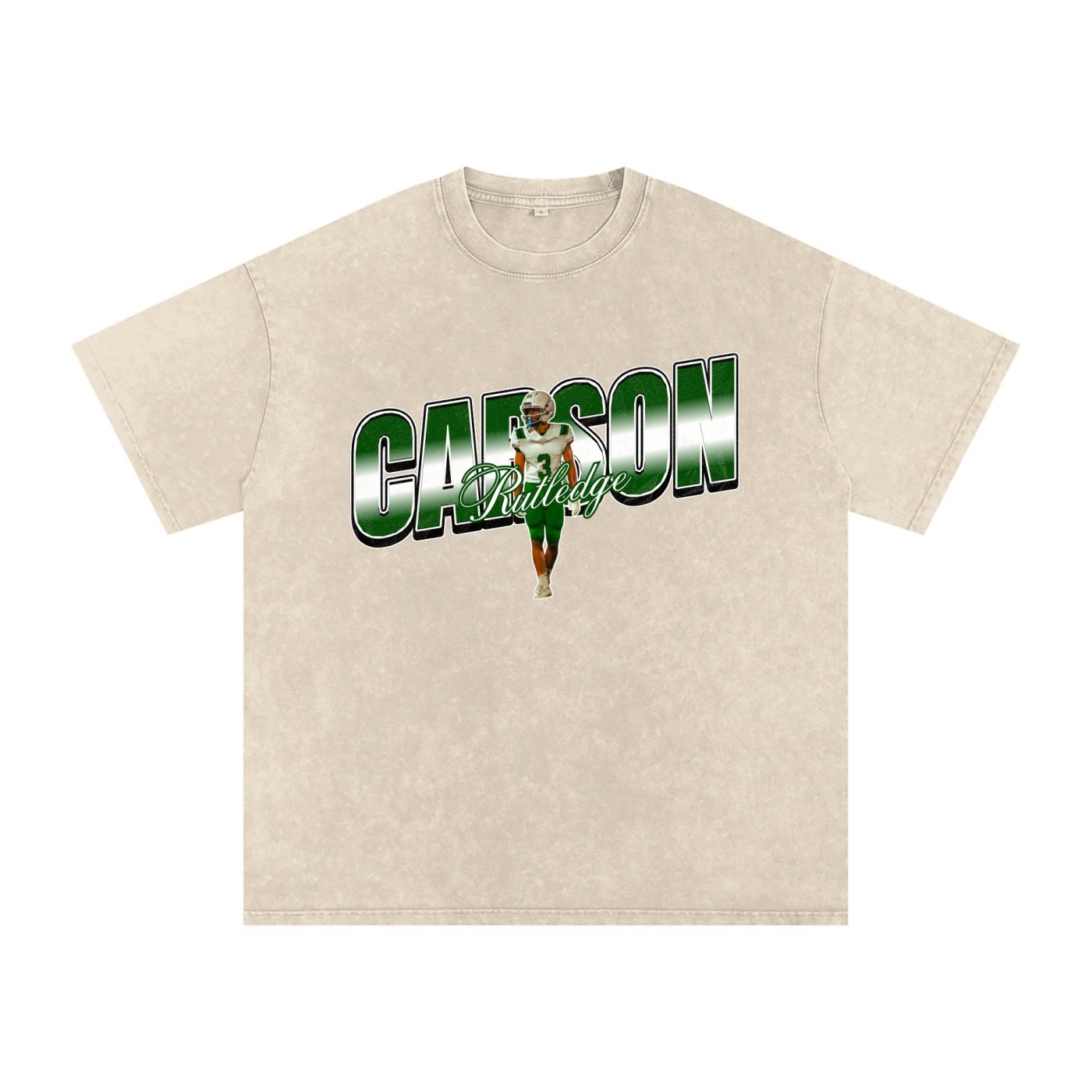 Carson Rutledge Snow Washed Oversized TEE - Image 2