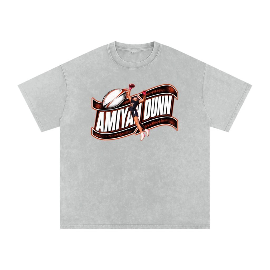 Amiyah Dunn Snow Washed Oversized TEE