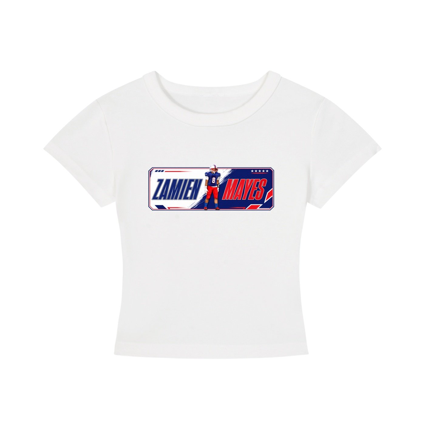 Zamien Lee Mayes Women's CropTop - Image 2