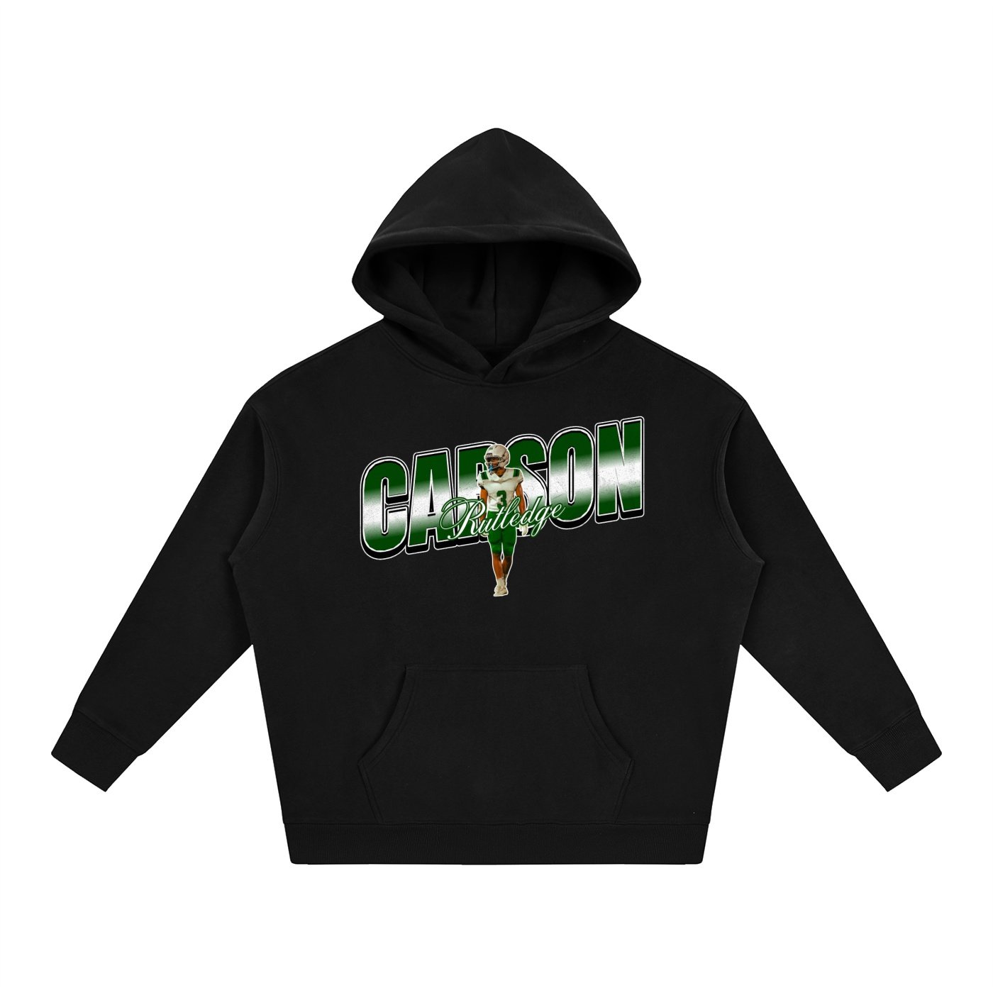 Carson Rutledge Oversize Fleeced Hoodie - Image 1