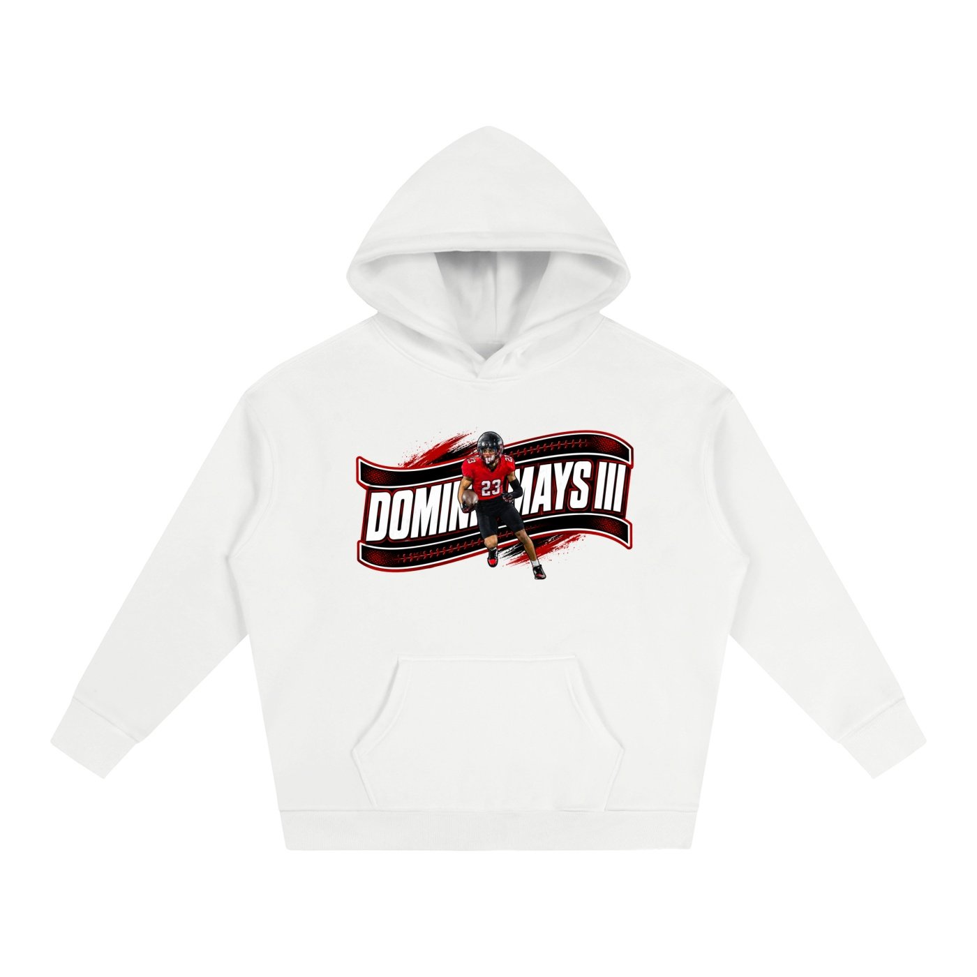 Dominic Mays III Oversize Fleeced Hoodie - Image 2