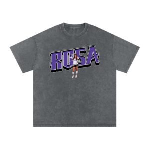 Rosa Smith Snow Washed Oversized TEE - Image 4